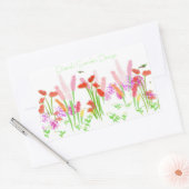 Gartensticker Rechteckiger Aufkleber (Umschlag)