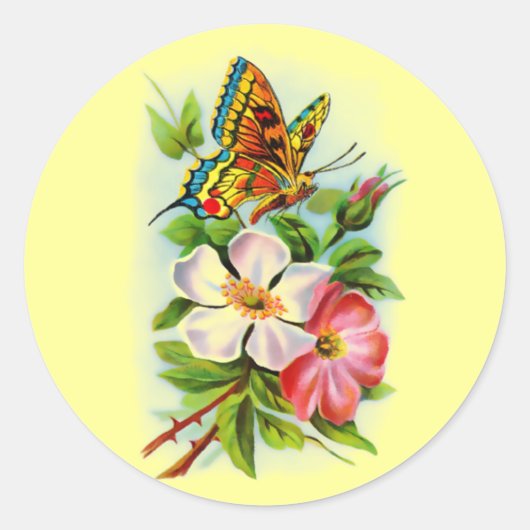 Gartensticker Runder Aufkleber (Vorderseite)