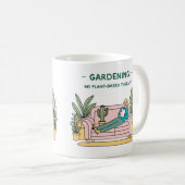 Gartentasse für Damen Kaffeetasse (VorderseiteRechts)