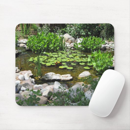 Gartenteich Mousepad (Mit Mouse)