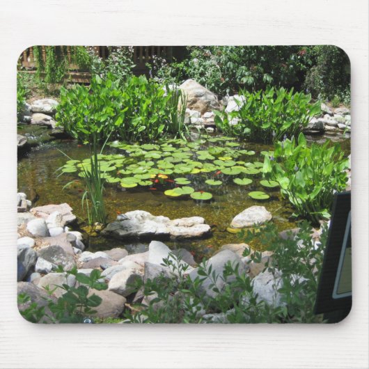 Gartenteich Mousepad (Vorne)