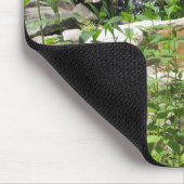 Gartenteich Wasserfall Mousepad (Ecke)