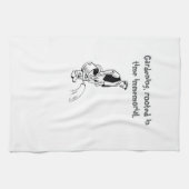 Gartenthema Geschirrtuch (Horizontal)