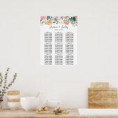 Gartentische Rose Blumentisch 9 Tische Hochzeitsta Poster (Küche)