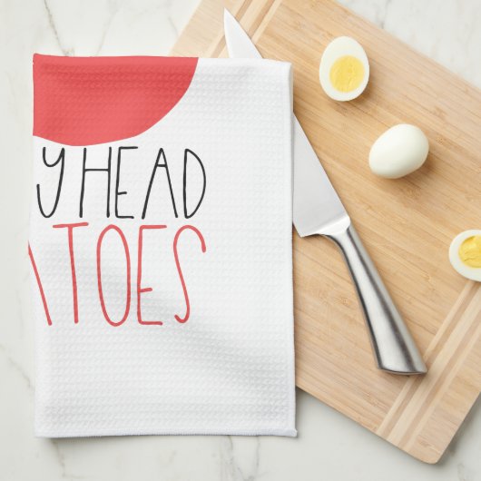 GartenTomaten/Gartengeschenk Geschirrtuch (Viertel Falte)