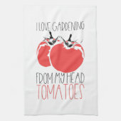 GartenTomaten/Gartengeschenk Geschirrtuch (Vertikal)