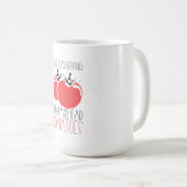 GartenTomaten/Gartengeschenk Kaffeetasse (VorderseiteRechts)
