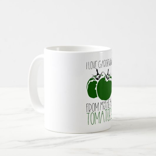 GartenTomaten Kaffeetasse (Vorderseite Links)