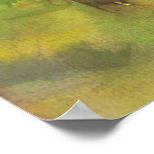 Gartentor durch August Macke Poster (Ecke)