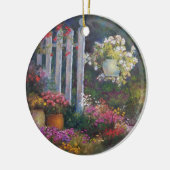 Gartentor Keramikornament (Links)