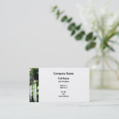 Gartentor Visitenkarte (Stehend Vorderseite)