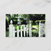 Gartentor Visitenkarte (Rückseite)