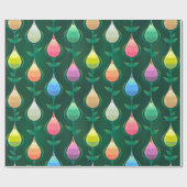 Gartentulips-Packpapier Geschenkpapier (Flach)