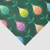 Gartentulispapier Seidenpapier (Detail)