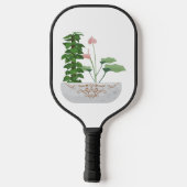 Gartenüberdachung Pickleball Schläger (Rückseite)