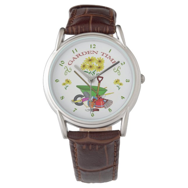 Gartenüberwachung Armbanduhr (Vorderseite)