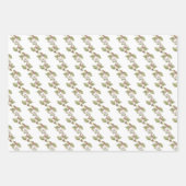 Gartenvögel in Zweigstellen und Koordinierung Geschenkpapier Set (Vorderseite 3)