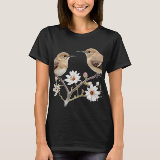 Gartenvögel T-Shirt (Vorderseite)