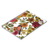 Gartenvögel und Blume 1 Notizblock (Linke Seite)