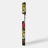 Gartenvögel und Blume 2 iPhone Hülle (Rechte Seite)