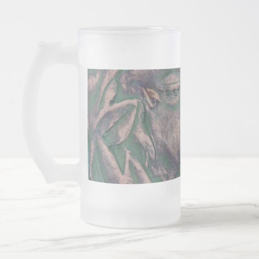 Gartenwächter Mattglas Bierglas (Links)