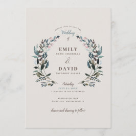 GartenWappen | Eggshell | Einladung zur Hochzeit