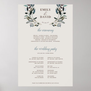 GartenWappen   Eggshell   Unterzeichnung des feier Poster