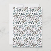 GartenWappen | Rustikale Hochzeiten retten das Dat Save The Date (Rückseite)