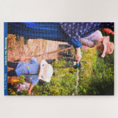 Gartenwasser / Bauernhof Puzzle (Horizontal)