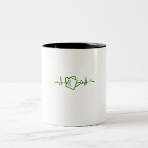 Gartenwasser Zweifarbige Tasse