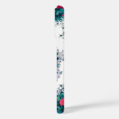 Gartenwasserbrunnen Rote Blume Mandala Case-Mate iPhone Hülle (Rückseite / Links)