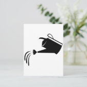 Gartenwasserdose - Gartenwasser Postkarte (Stehend Vorderseite)