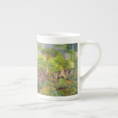 Gartenwatercolor-Knochen-China-Tasse Janes Austens Porzellantasse (Rechts)
