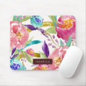 GartenWatercolor personalisiert Mousepad (Mit Mouse)