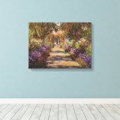 Gartenweg bei Giverny 1902 von Claude Monet Leinwanddruck (Insitu (Holzboden))