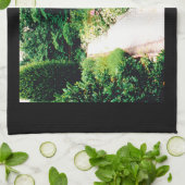 Gartenweg Geschirrtuch (Gefaltet)