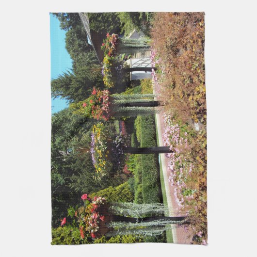 Gartenweg Geschirrtuch (Vertikal)