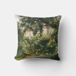 Gartenweg in Rueil Edouard Manet Kissen