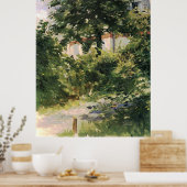 Gartenweg in Rueil Edouard Manet Poster (Küche)