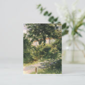 Gartenweg in Rueil Edouard Manet Postkarte (Stehend Vorderseite)