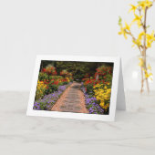 Gartenweg Karte (Gelbe Blume)