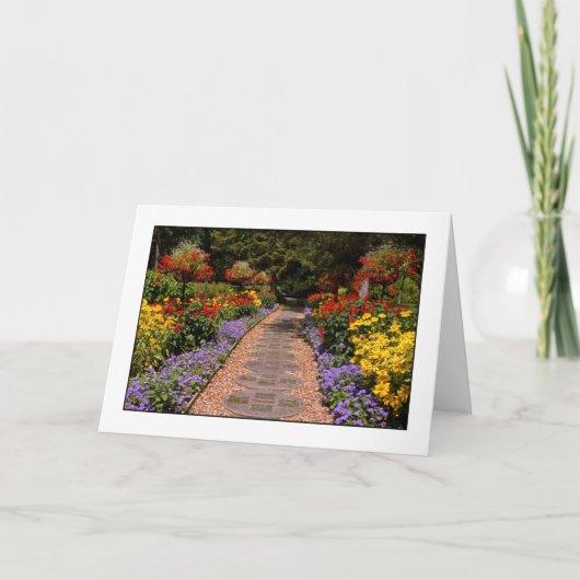 Gartenweg Karte (Vorderseite)