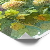 Gartenweg Landschaft 3 Poster (Ecke)