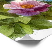 Gartenweg Landschaft 4 Poster (Ecke)