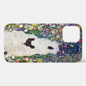 Gartenweg mit Hühnern, Gustav Klimt Case-Mate iPhone Hülle (Rückseite (Horizontal))