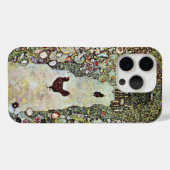 Gartenweg mit Hühnern, Gustav Klimt, Jugendstil Case-Mate iPhone Hülle (Rückseite (Horizontal))