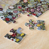 Gartenweg mit Hühnern, Gustav Klimt, Jugendstil Puzzle (Seite)