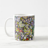 Gartenweg mit Hühnern, Gustav Klimt Kaffeetasse (Links)