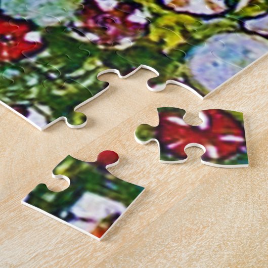 Gartenweg mit Hühnern, Gustav Klimt Puzzle (Seite)