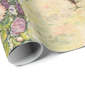 Gartenweg mit Hühnern von Gustav Klimt Geschenkpapier (Rolleneckpunkt)